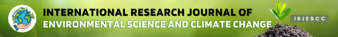 International Research Journal of Environmental Science and Climate Change